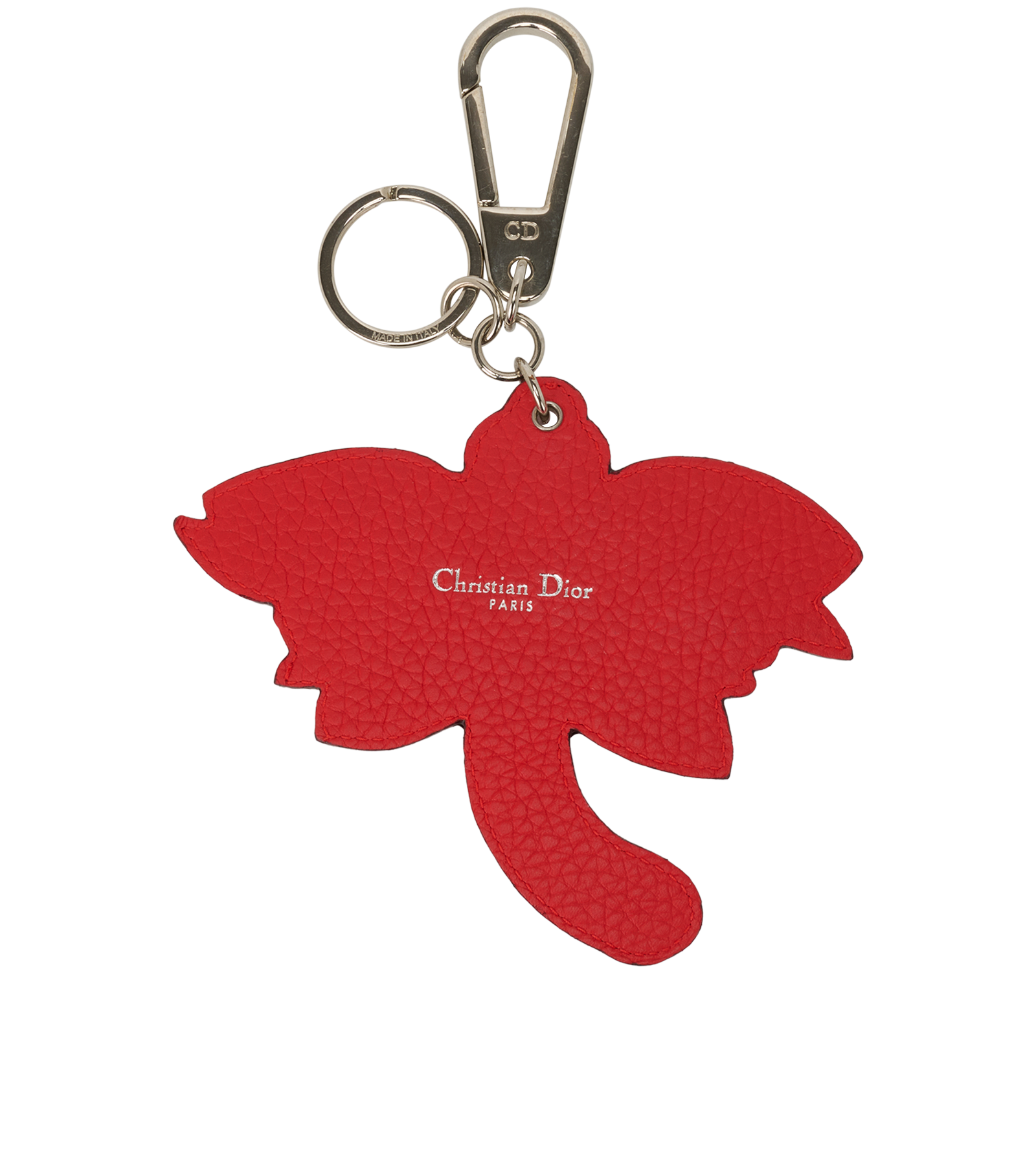 Christian Dior Dragonfly Keychain, &pound;195, Accessories, Blue/Red, Leather, Back view
